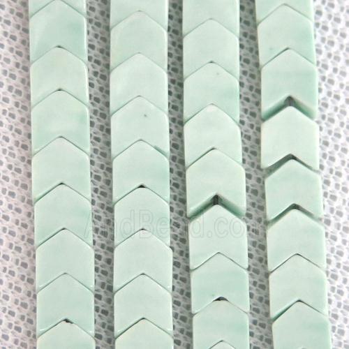 aqua Oxidative Agate beads