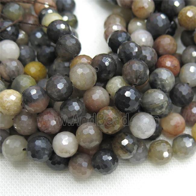 Chinese Tourmaline Beads, faceted round, A grade