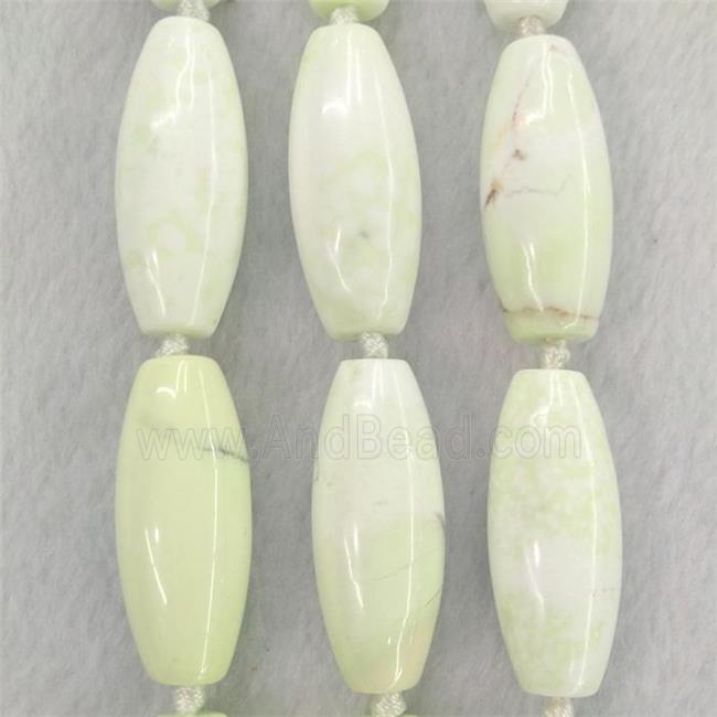 Australian Lemon Jasper rice beads