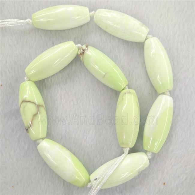 Australian Lemon Jasper rice beads