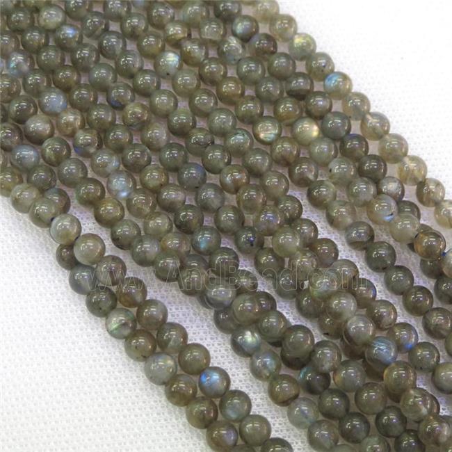 round smooth Labradorite Beads