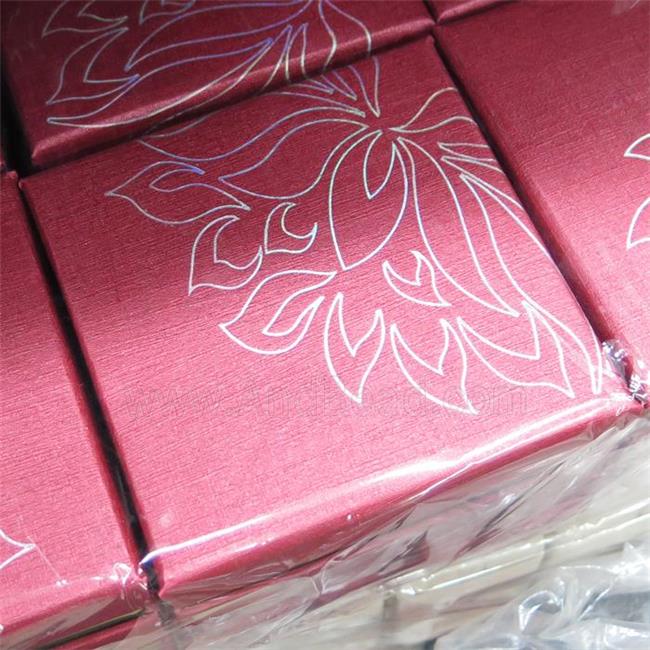 paper jewelry box for bracelet, pink