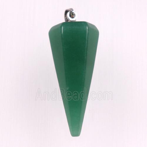 Green Aventurine pendulum pendants
