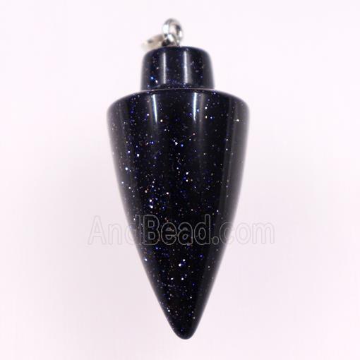 blue sandstone pendants, bullet