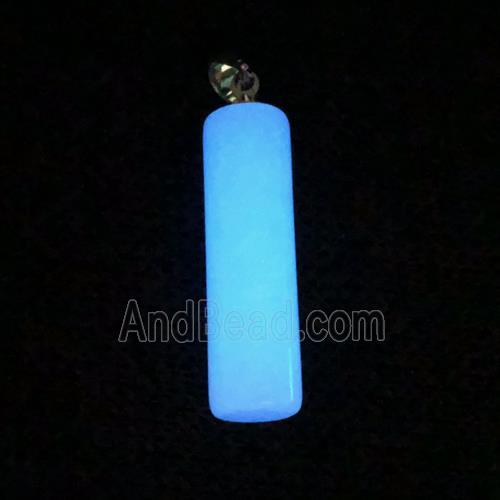 noctilucent stone column pendants, mixed