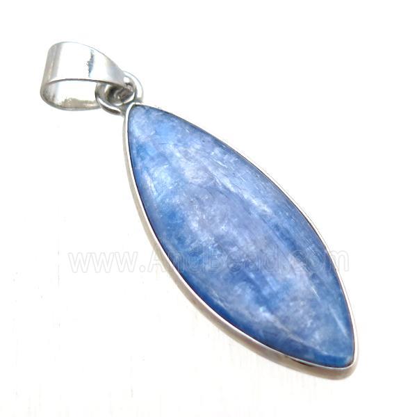 blue Kyanite pendant, horse eye