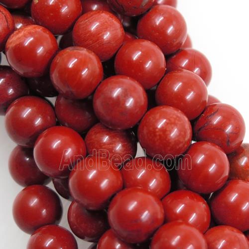 round Red Jasper Beads