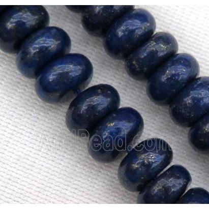 lapis lazuli rondelle beads