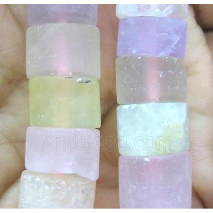mix matte gemstone heishi beads