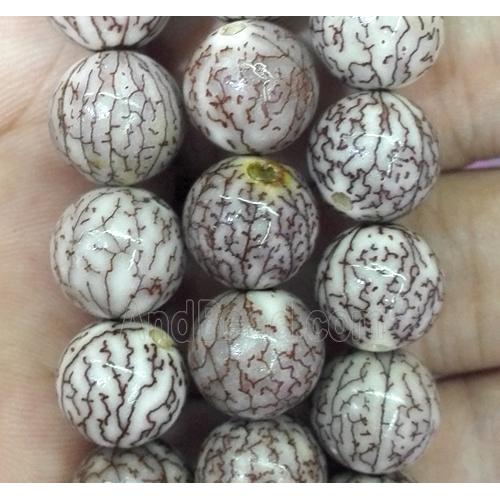 Bodhi wood beads, round