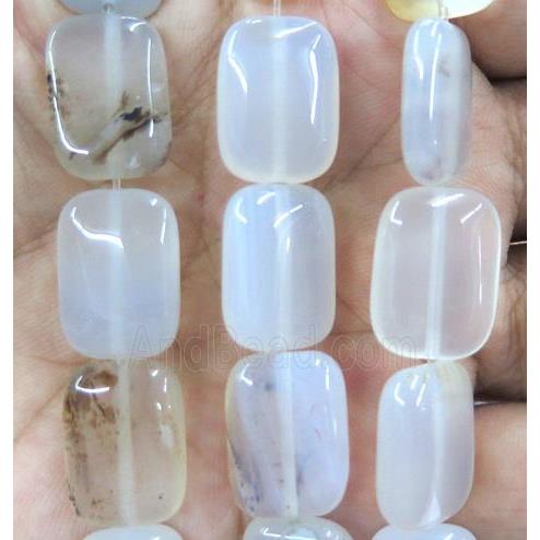 natural Heihua Agate beads, rectangle