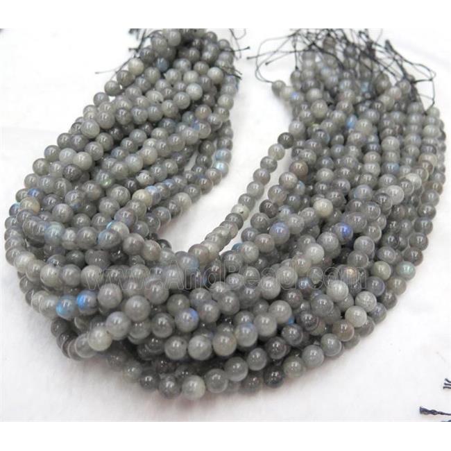 round Labradorite beads, AA-grade