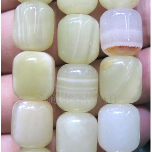 Dye Jade Beads Barrel