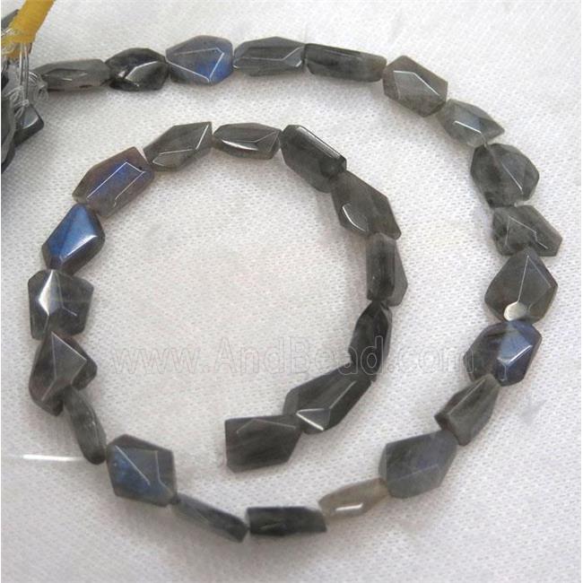 Labradorite chip beads, freeform, Grade AA