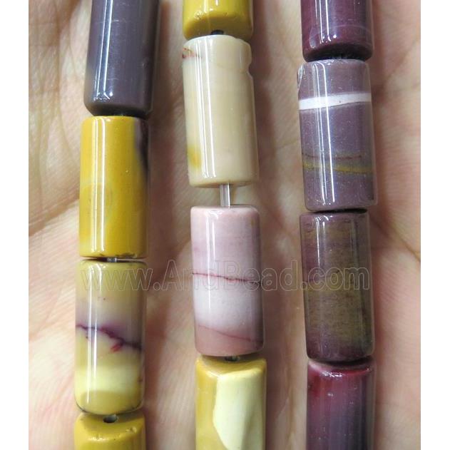 mookaite tube beads