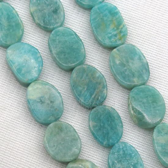 green Amazonite beads, matte, freeform