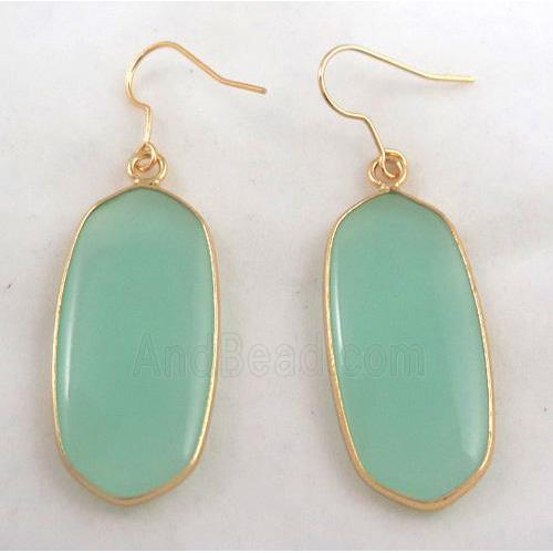 gemstone earring, colorfast