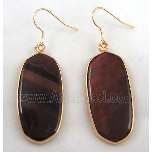 gemstone earring, colorfast