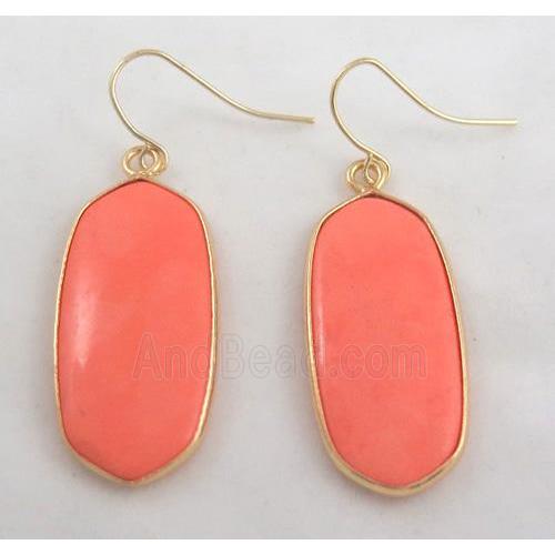 gemstone earring, colorfast