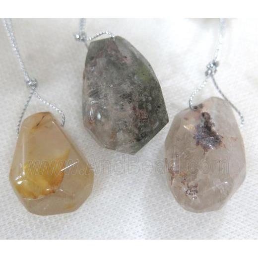 Lodalite Nugget Pendant Freeform