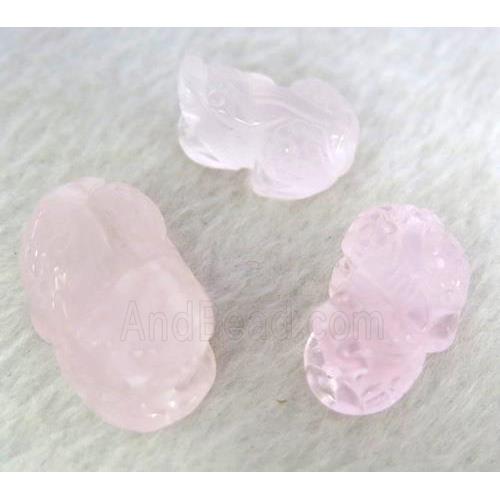 Rose Quartz Pixiu pendant