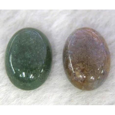 Indian agate oval cabochon