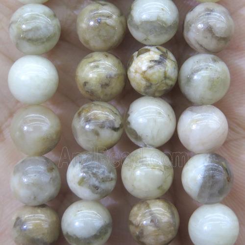 round opal jasper beads