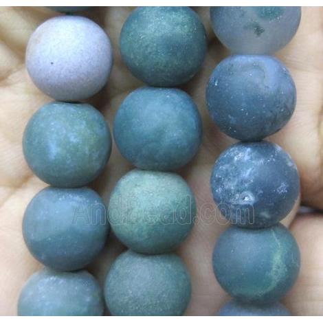 matte round Indian Agate Beads