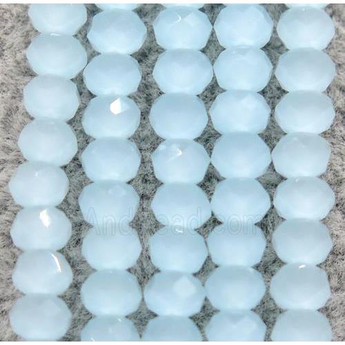 chinese crystal glass beads, faceted rondelle