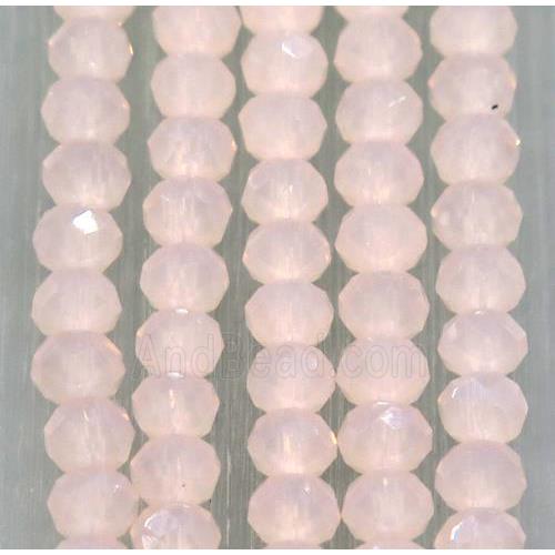 chinese crystal glass beads, faceted rondelle