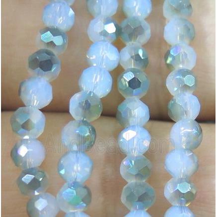 Chinese crystal bead, faceted round