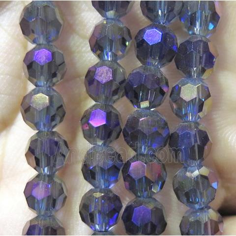 chinese crystal bead, faceted round