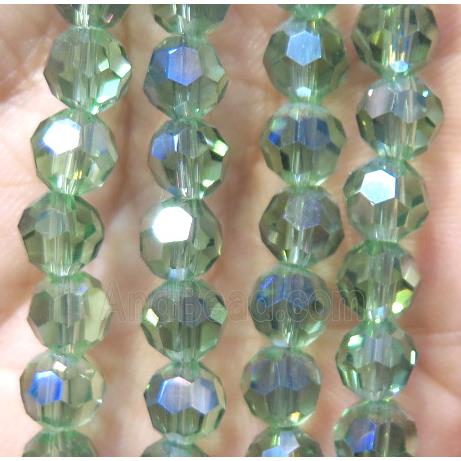 chinese crystal bead, faceted round