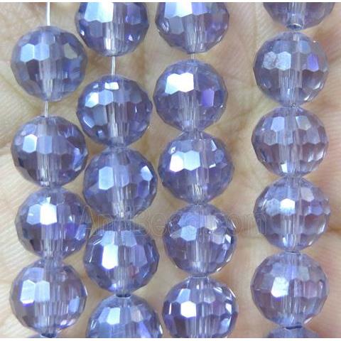 chinese crystal bead, faceted round