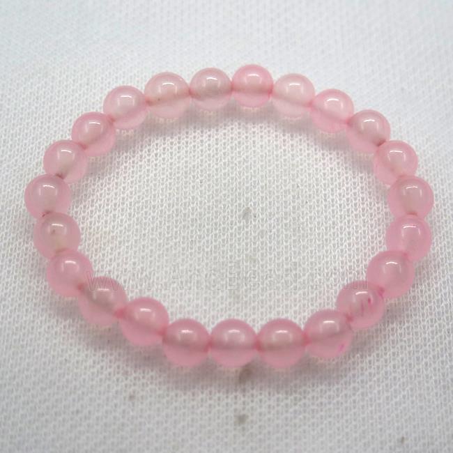 Stretch Jade bracelet, dye