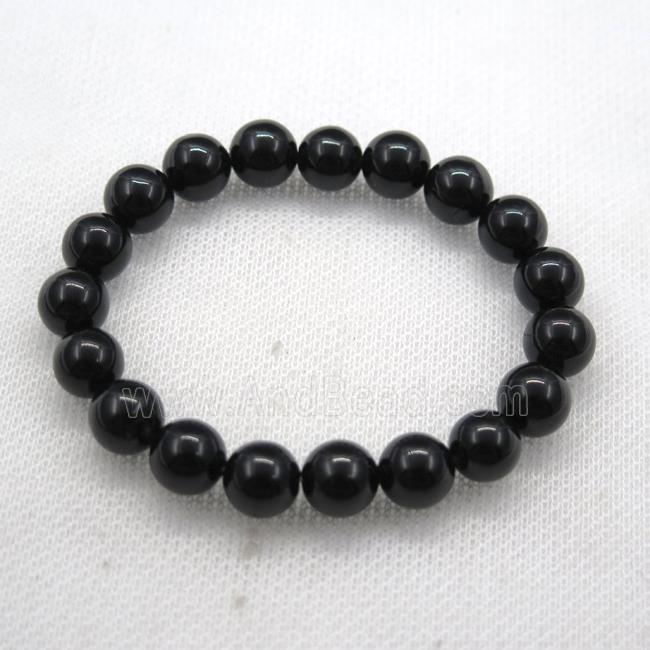 Stretch Jade bracelet, dye