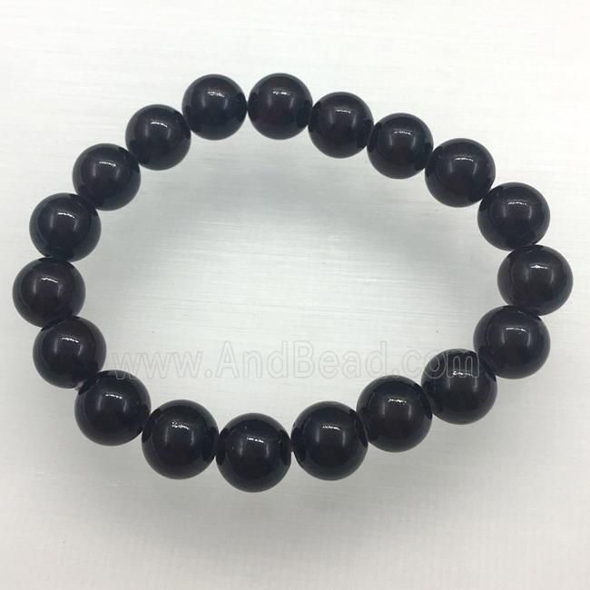Stretch Jade bracelet, dye
