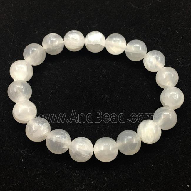 Stretch Jade bracelet, dye