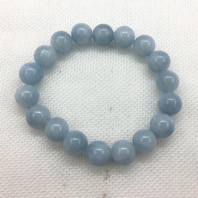 Stretch Jade bracelet, dye