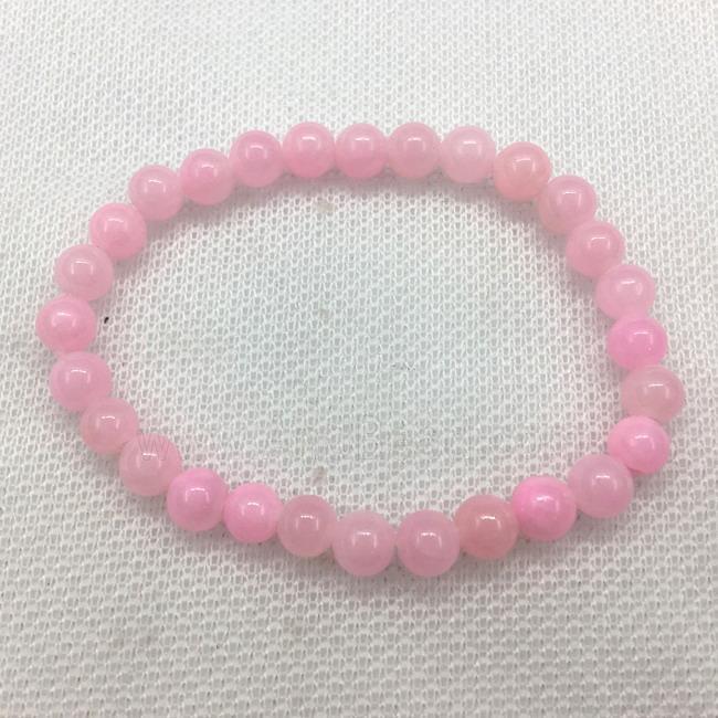 Stretch Jade bracelet, dye