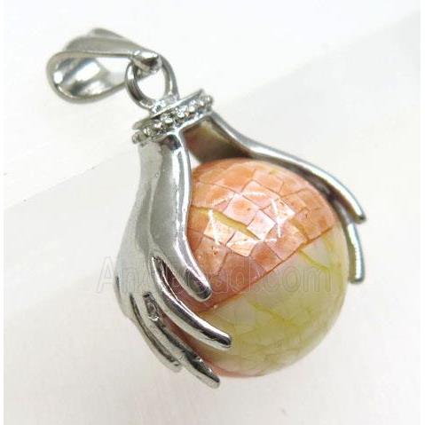 Paua Abalone shell pendant