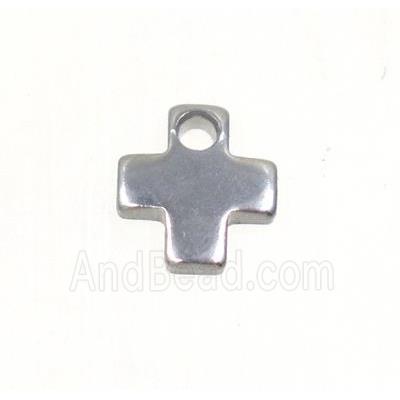stainless steel cross pendant