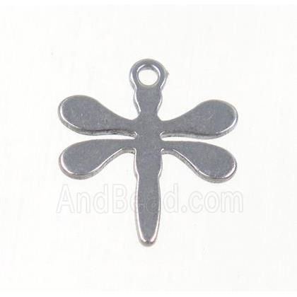 stainless steel dragonfly pendant