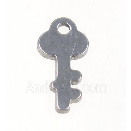 stainless steel key pendant