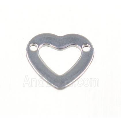 stainless steel heart connector