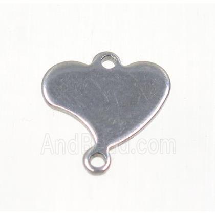 stainless steel heart connector