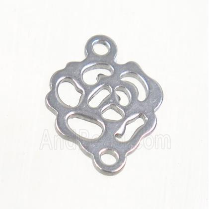 stainless steel roseflower connector
