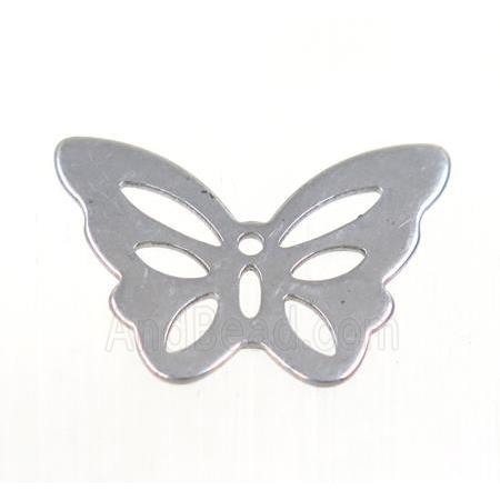 stainless steel butterfly pendant