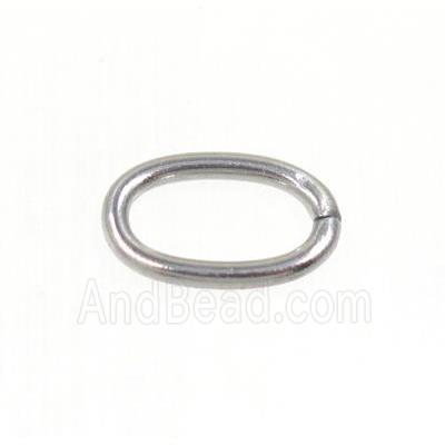 stainless steel oval jump ring