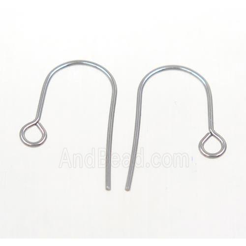 stainless steel hook earring wire
